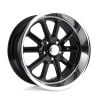 US Mag U121 RAMBLER 17x7 5x120.65 +1 Offset Black Wheel
