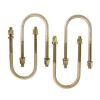 CalOffroad Round Top U-Bolt 90 mm x 230 mm x 14 mm UB9023014