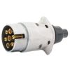 UTILUX LV3009 Trailer Plug 7P Large Round Metal