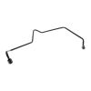 VAICO V10-3733 Charger Oil Pipe