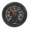 VDO 150077004 Mechanical Boost Gauge 52mm Use Line Kit E65-230.013