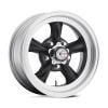 American Racing VN105 TORQ THRUST D 15x7 5x114.3 -6 Offset Black Wheel