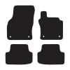 RubberTree Luxury Carpet Car Floor Mats fits VW Golf MK 7 Wagon 13-20 VW051-01LXBL
