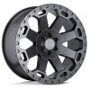Black Rhino Warlord 18x8 6x139.7 +35 Offset Grey Wheel