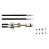Wilwood Universal Hand Brake/Park Brake Cable Kit fits Wilwood Forged Dynalite & Billet Superlite 4 Internal Park Brake Kits WB330-9371