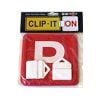 Clip It On 2 x P-Plate White P on Red WA VIC B2C2CWRP