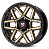 Mamba M23 20x9.0 5x150 +12 Offset Black Wheel