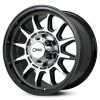 Orbit FITTI 15x6.5 5x114.3 0 Offset Black Wheel