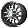 Orbit FITTI 17x8.5 6x139.7 0 Offset Black Wheel