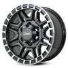 Orbit MONZA 16x7.0 6x139.7 0 Offset Black Wheel