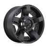 XD XD811 Rockstar II 17x8 6x135/6x139.7 +10 Offset Black Wheel