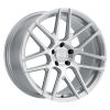 XO Moscow 20x10.5 5x120 +38 Offset Silver Wheel