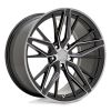 XO Zurich 20x9 5x120 +20 Offset Black Wheel