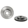 Brembo 09.5844.21 Pair Brake Disc Rotor Front 255mm