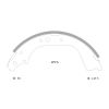 Bosch B1660 Brake Shoe Set