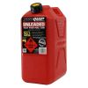 Pro Quip 10L Plastic Fast Pour Fuel Can Unleaded Red 1008