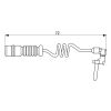 Bosch AP329 Brake Wear Sensor (1987473057)