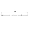 Bosch AP242 Brake Wear Sensor (1987474592)