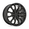 Performance Replicas PR210 22x9 6x139.7 +28 Offset Black Wheel