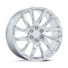 Performance Replicas PR213 22x9 6x139.7 +28 Offset Chrome Wheel