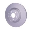 Hella Pair Brake Disc Rotor 55292PROHC