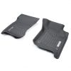 TruFit MaxTrac Front Black Rubber Floor Mats with Drivers Anchor Points fits Toyota Land Cruiser 79 Single Cab 2017 - On