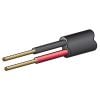 Narva 5822-30TW 5A 2.5MM Twin Core Sheathed Cable (30M) Red/Black (Black Sheath)