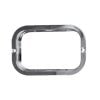 LED Autolamps 59401C Chrome Steel Rectangular Flange to suit 130 Series Rear Lamps