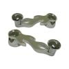 Autotecnica 80/34 Universal Billet Aluminium Window Winders Flames