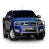 ECB Black Ripple Roo Bar fits Ford Ranger PX MKII 2WD Highrise 07/15-08/18 8F161SYB