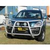 ECB Silver Hammertone Roo Bar fits Hyundai Tucson 08/04-2010 8HU47SYZ