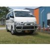 ECB Black Ripple Roo Bar fits Toyota Hiace LWB 03/05-02/14 8T77SYB