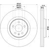 Hella Pair Brake Disc Rotor 55292PRO