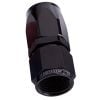 Aeroflow 100/150 Series Taper 1pc Swivel Straight Hose-End -6AN Black AF101-06BLK