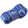 Aeroflow Stepped Billet Dual Hose Separators 9/16in 14.2mm ID & 5/8in 15.9mm ID AF156-09-10