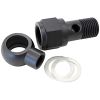 Aeroflow Oil Pressure Adapter Steel suit GM LS Engines 1/8in NPT Auxiliary Port AF166-05-02-ST