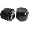 Aeroflow Black Clamp On Breather With Black Shield AF2271-1513