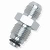 Aeroflow Power Steering Adaptor M18 x 1.5 O-Ring to -6AN Stainless. GM/Sag PS AF352-06SS