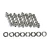 Aeroflow Blower Stud Kit 2.50in Total Length Silver Studs & Nuts AF37-0602