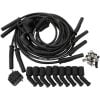 Aeroflow Xpro Universal 8.5mm V8 Ignition Lead Set with 180 Spark Plug Boots Black AF4030-32073