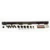 Aeroflow Billet EFI Fuel Rails Black AF64-2012BLK