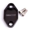 Aeroflow Billet Fuel Pump Block-Off Plate Black AF64-2029BLK