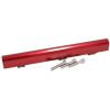 Aeroflow AF64-2078R Billet EFI Fuel Rail Kit Red fits Mitsubishi 4G63 EVO I-III