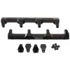 Aeroflow Billet EFI Fuel Rails Black AF64-2124BLK
