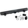 Aeroflow AF64-2221BLK Fuel Rail -10ORB Black fits Mitsubishi 4G63 EVO 4-9
