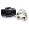 Aeroflow Radiator Hose Temp Sender Adapter 1-27/64in 36mm OD with 1/8in NPT port Black AF64-2236