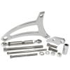 Aeroflow Standard Mount Billet Alternator Bracket Polished Finish AF64-4005
