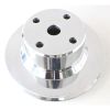 Aeroflow Billet Water Pump Pulley Single V groove VN-VS 5.0 Polished AF64-4024