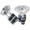 Aeroflow Billet Triple Fuel Pump Hanger Polished AF64-4050