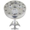Aeroflow Billet Triple 39mm Fuel Pump Hanger Polished Use With AF49-1041 Fuel Pump AF64-4053